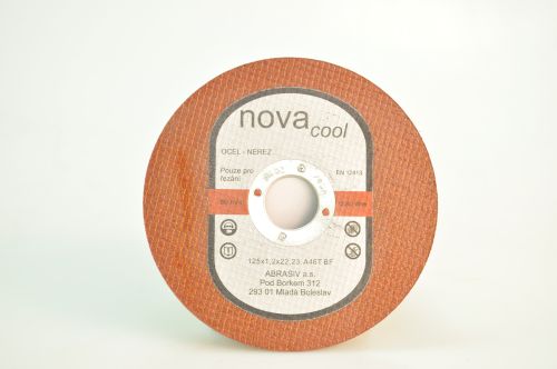 Řezný kotouč NovaCool 125x1,2x22,2 A46T rovný