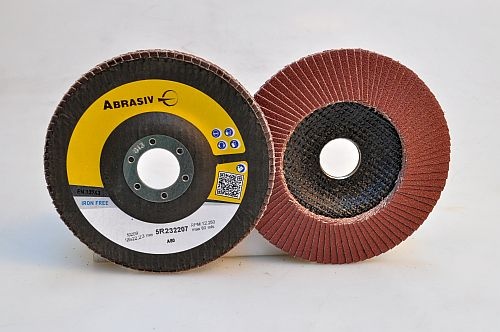 Lamelový kotouč 125x22 P80 ALOX tvarový