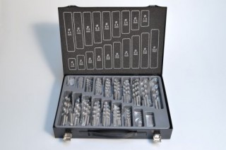 Sada vrtáků HSS-G 170 ks, 1-10 x0,5 mm