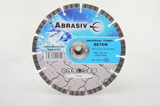 Diamantový řezný kotouč 230x2,6x22,23 BETON UNIVERSAL TURBO