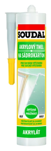 Akrylový tmel 300ml SOUDAL 1200510