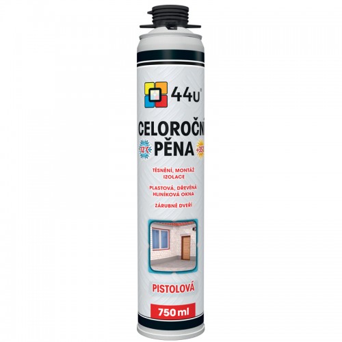44u Celoroční pěna 750 ml pistolová